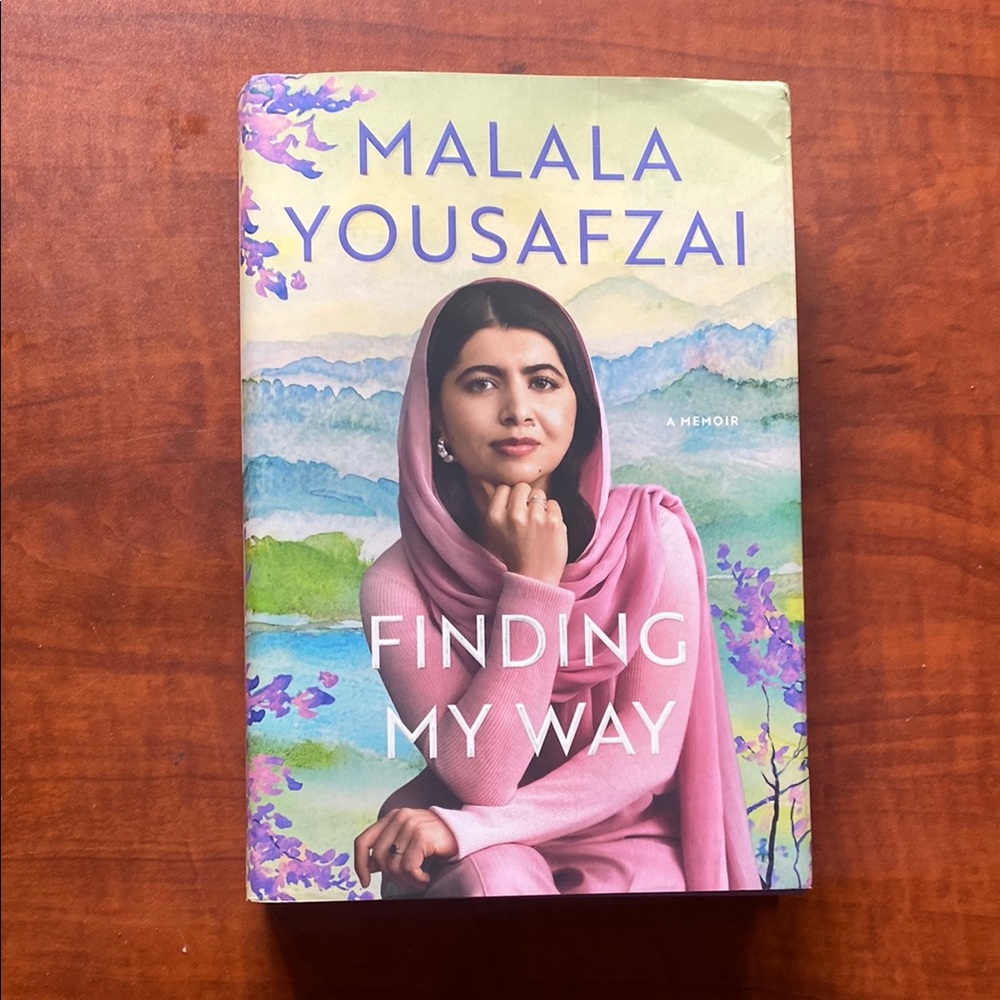 Finding My Way by Malala Yousafzai Hardcover Book